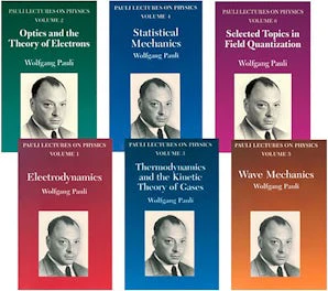 Pauli Lectures on Physics 6-Volume Set